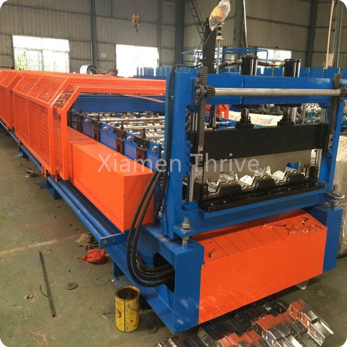 Galvanized Steel Floor Decking Tile Roll Forming Machine